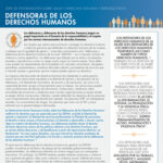 Defensoras de los Derechos Humanos - Información sobre Salud y Derechos Sexuales y Reproductivos